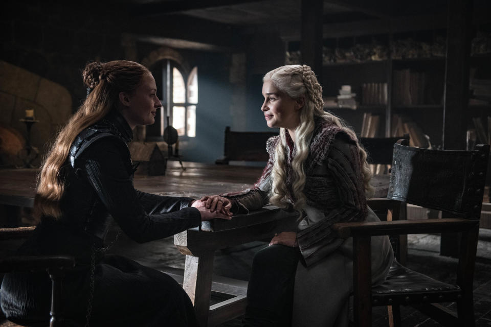 Sansa and Daenerys have an uneasy alliance. | Helen Sloan/HBO