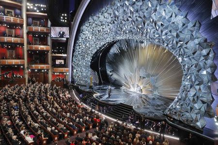 90th Academy Awards - Oscars Show - Hollywood, California, U.S., 04/03/2018 - Host Jimmy Kimmel on stage. REUTERS/Lucas Jackson