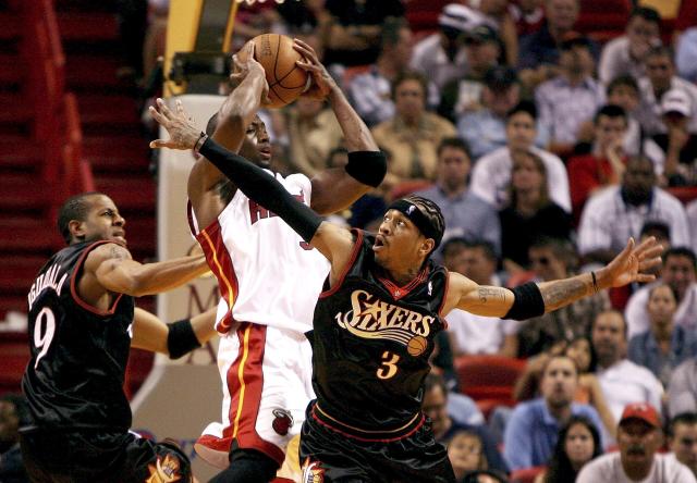 Udonis Haslem reveals he was almost moved for Sixers legend Allen Iverson -  Yahoo Sports