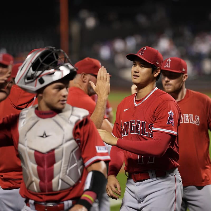 大谷翔平最近6年都穿天使球衣。（取自洛杉磯天使FB）