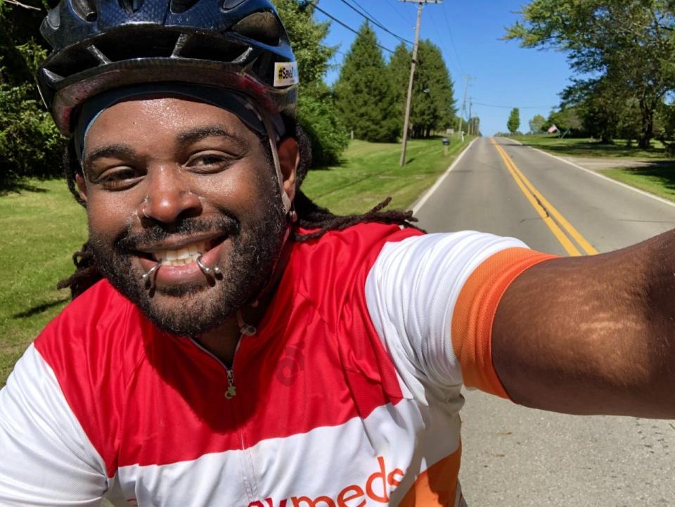 Chase McCants is preparing for his fourth Pelotonia ride. "I’m going to do it every single year that I can pedal a bike," he said.