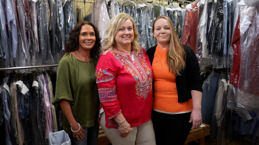 Left to right: Missy Denard, Fran Beale, and Amy McClatchey