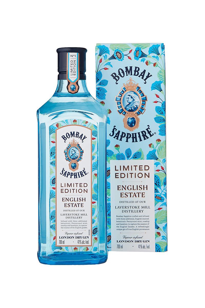 <p>With botanicals sourced from the English countryside, we suggest serving this gin with some lemon juice, tonic or ginger ale and mint for a fresh flavour.</p><p>Bombay Sapphire - £19.95 (70cl)</p><p><a class="link " href="https://www.amazon.co.uk/Bombay-Sapphire-English-Estate-Limited/dp/B07PPWMSX1/ref=sr_1_7?dchild=1&keywords=gin&qid=1587382837&s=grocery&sr=1-7&tag=hearstuk-yahoo-21&ascsubtag=%5Bartid%7C1921.g.31768%5Bsrc%7Cyahoo-uk" rel="nofollow noopener" target="_blank" data-ylk="slk:SHOP NOW;elm:context_link;itc:0;sec:content-canvas">SHOP NOW</a></p>