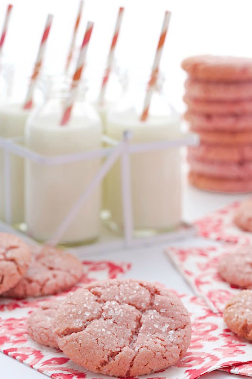 Strawberry Sugar Cookies