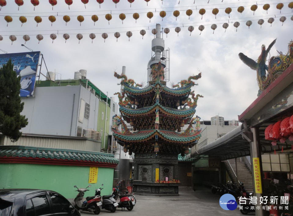 環保局將高額補助合法寺廟建環保金爐或金爐空污防制設備。（環保局提供）