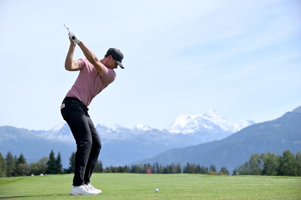 Aberg’s ball-striking just sounds... different (Getty)