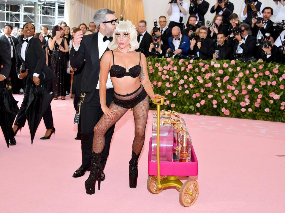 lady gaga met gala outfit change