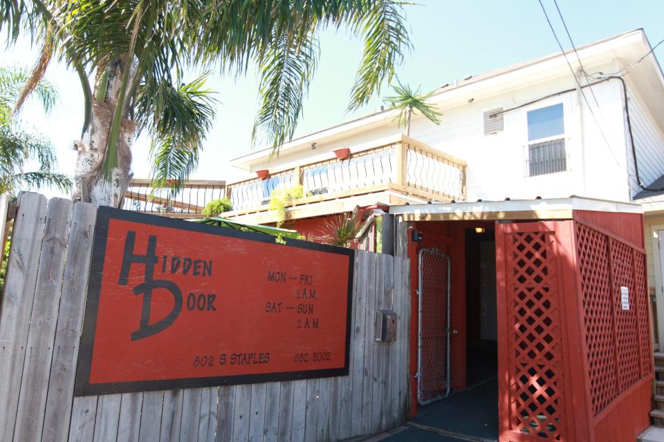 The Hidden Door, Corpus Christi's oldest LGBTQIA+ bar, is located at 802 S. Staples St.