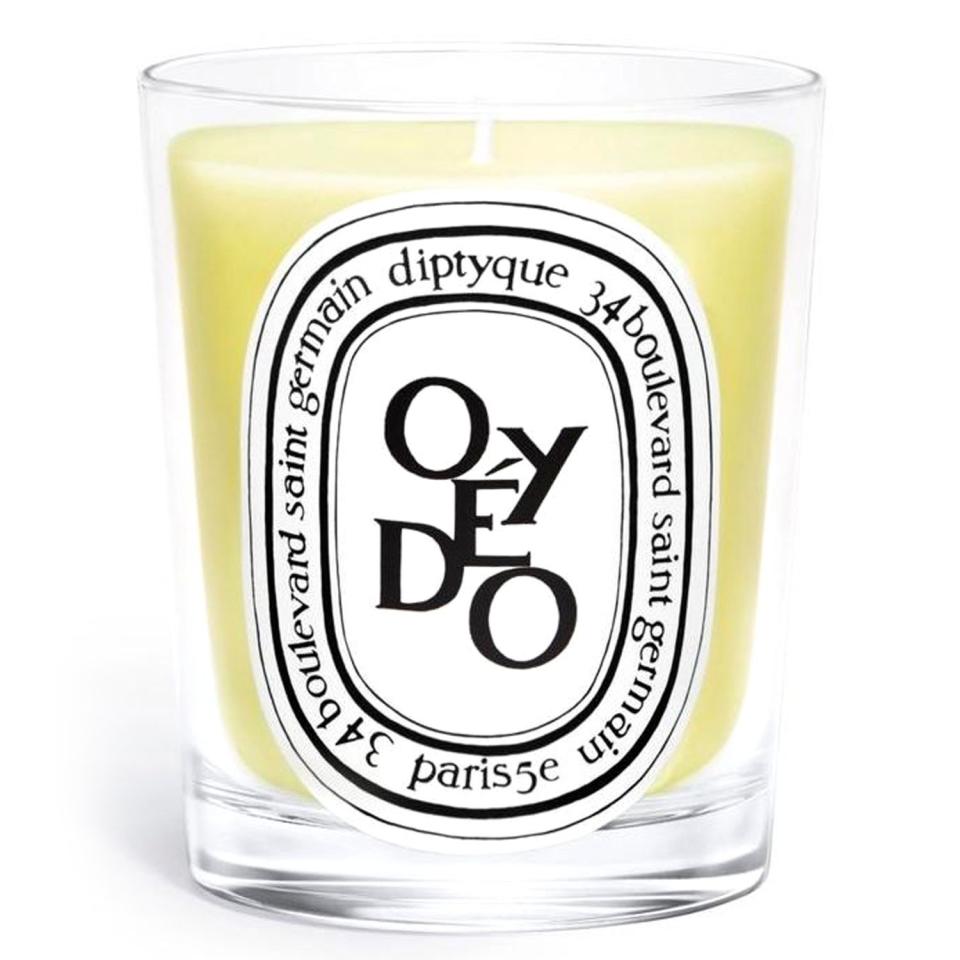 <p><a href="https://go.redirectingat.com?id=74968X1596630&url=https%3A%2F%2Fwww.diptyqueparis.com%2Fen_us%2Fp%2Foyedo-candle.html%3Fgclid%3DEAIaIQobChMIxN7w1JGWgAMVKiqzAB2IUgGDEAAYASAAEgIHWvD_BwE&sref=https%3A%2F%2Fwww.bestproducts.com%2Fhome%2Fg22501755%2Fbest-smelling-diptyque-candles%2F" rel="nofollow noopener" target="_blank" data-ylk="slk:Shop Now;elm:context_link;itc:0;sec:content-canvas" class="link ">Shop Now</a></p><p>Oyédo Candle</p><p>diptyqueparis.com</p><p>$74.00</p>