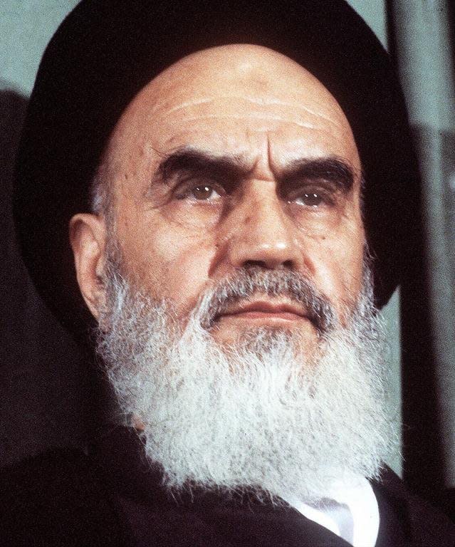 Iran's revolutionary leader Ayatollah Ruhollah Khomeini during a rally in Tehran on February 5, 1979. The Turk who shot Pope John Paul II in St Peter's Square in 1981 claimed in a new book that Khomeini told him to assassinate the pontiff