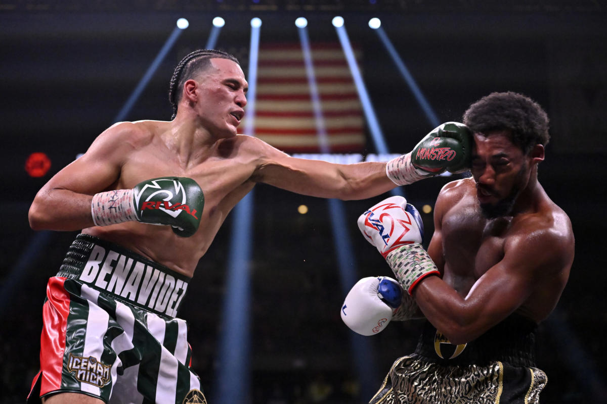 David Benavidez dominates Demetrius Andrade in six rounds and challenges Canelo Alvarez