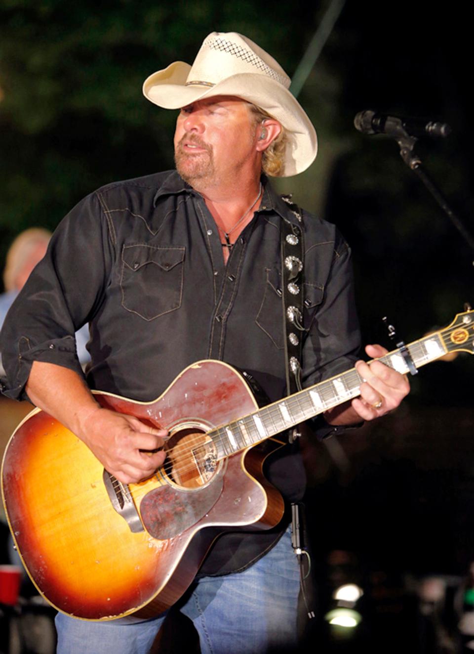 Toby Keith appears in 2015 at State Farm's Neighborhood Sessions in Norman.