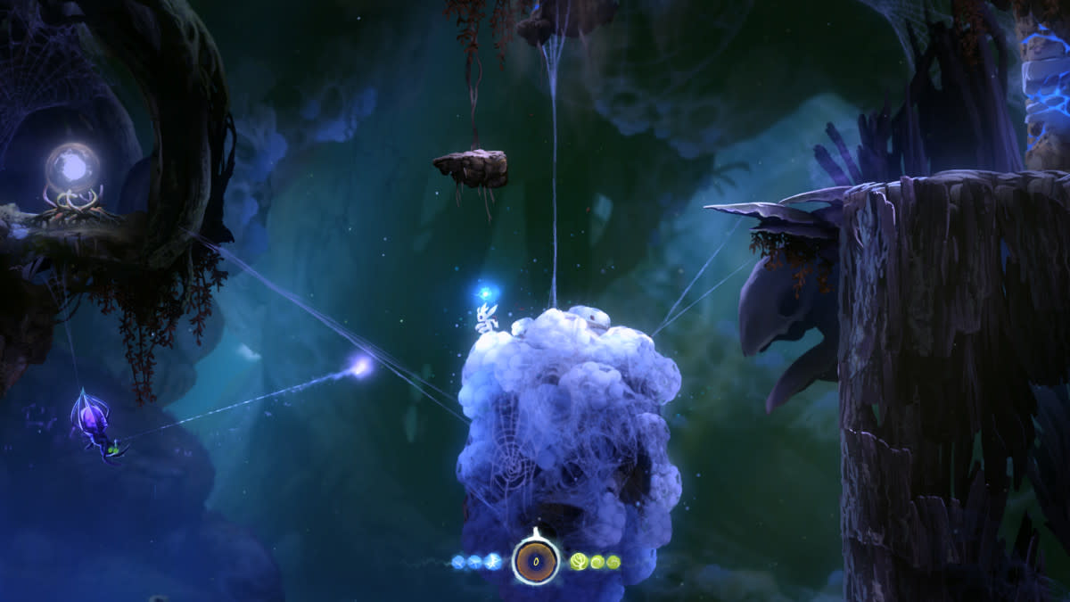 Ori is light on combat and heavy on great vibes. <p>Moon Studios</p>