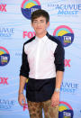 UNIVERSAL CITY, CA - JULY 22: Actor Kevin McHale arrives at the 2012 Teen Choice Awards at Gibson Amphitheatre on July 22, 2012 in Universal City, California. (Photo by Jason Merritt/Getty Images)