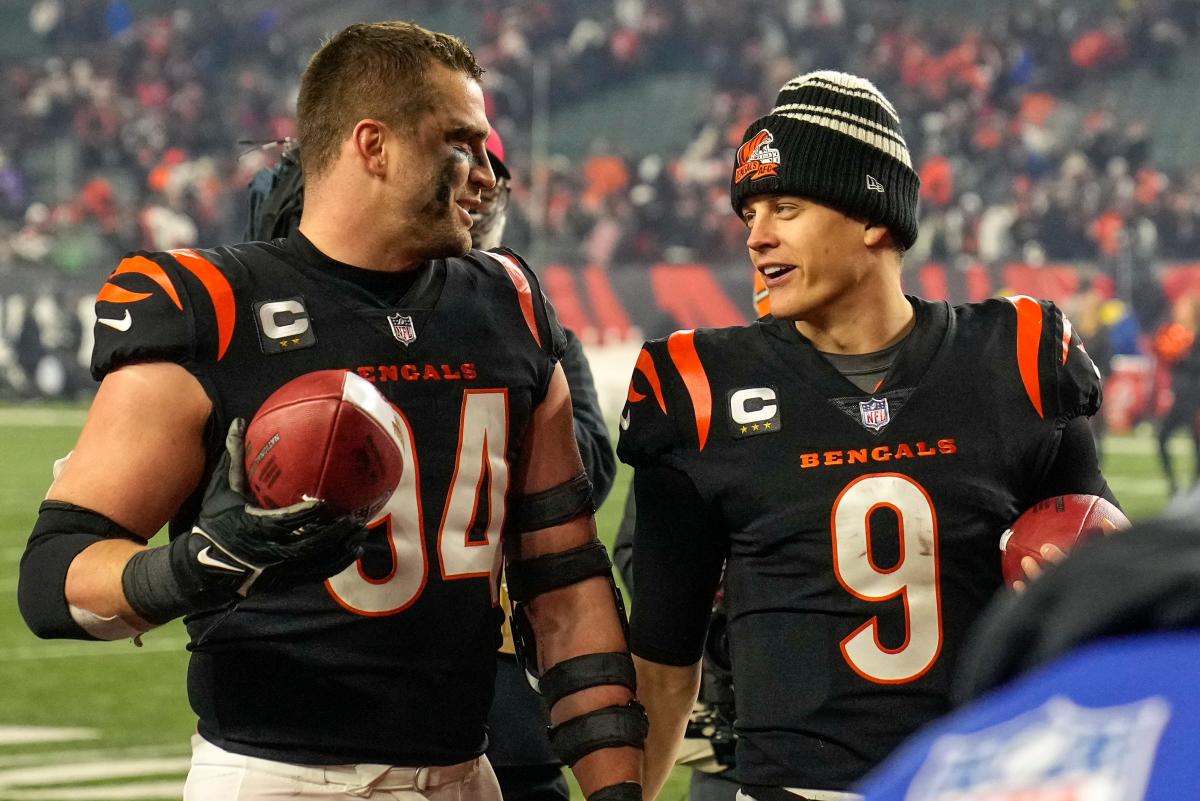 NFL playoffs highlights: Sam Hubbard's 98-yard return powers Bengals over  Ravens - The Washington Post