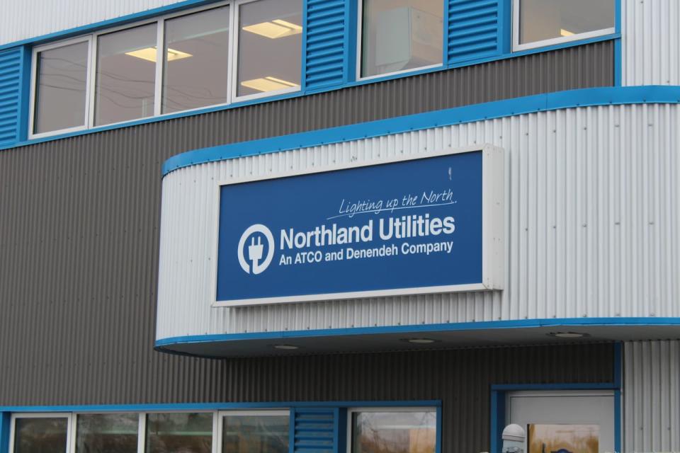 A file photo of the Northland Utilities building in Yellowknife. There's a public hearing taking place in Hay River this week about the power franchise agreement the company has with that N.W.T. community. (Hilary Bird/CBC - image credit)