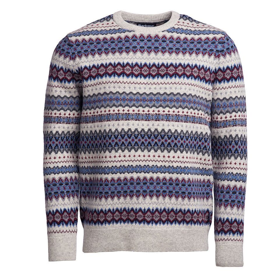 Navy fair isle, £90, Barbour