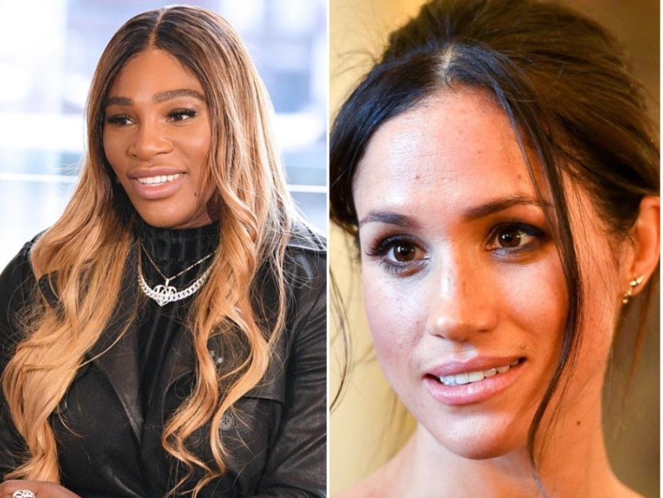 <p>Serena Williams slams ‘pain and cruelty’ Meghan Markle describes in Oprah interview</p> (Getty Images)