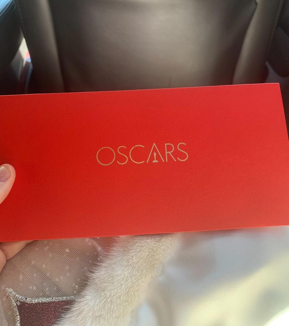 En route to the Academy Awards!
