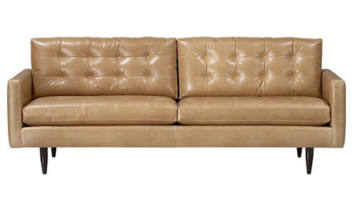 Petrie Leather Sofa, $3999