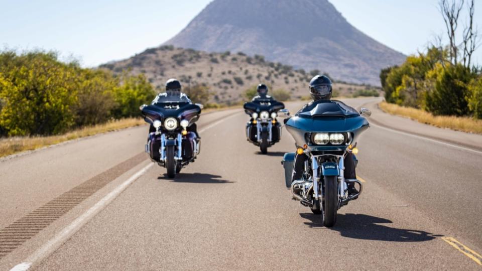 Touring系列車款今年全面標配Apple CarPlay。(圖片來源/ Harley-Davidson)