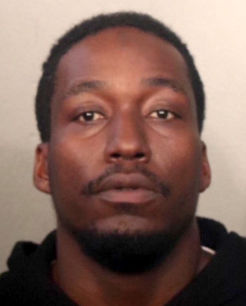 Dajuan Robinson, 36, allegedly attacked another rider before being shot in the head with his own gun, law enforcement officials said.