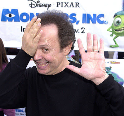 Billy Crystal at the Hollywood premiere of Monsters, Inc.