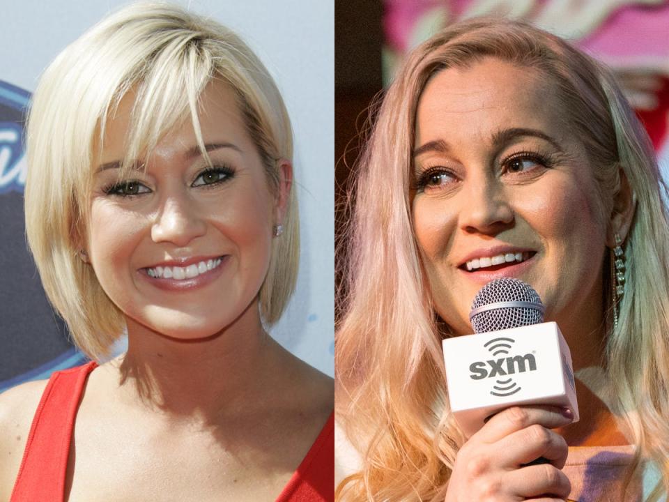 kellie pickler on the american idol red carpet and at SiriusXM event in 2022