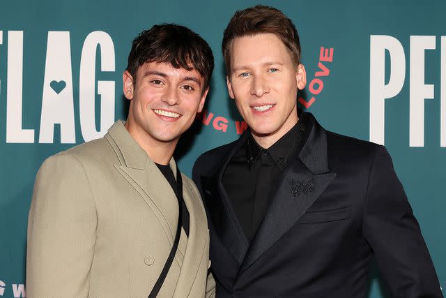 Dia Dipasupil/Getty Images Tom Daley and Dustin Lance Black