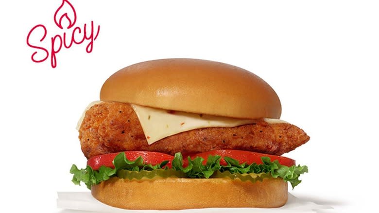 Chick-fil-A Spicy Deluxe Sandwich