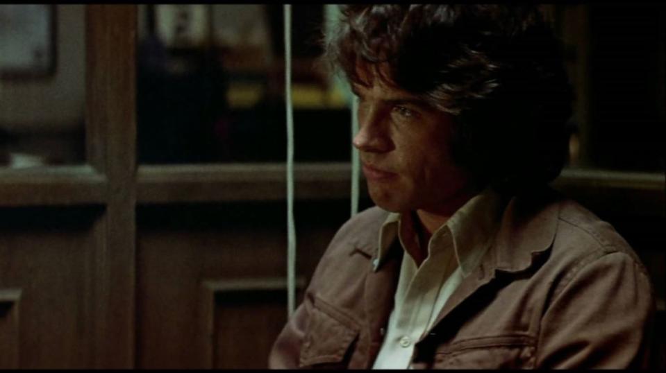 Warren Beatty as Joe Frady in The Parallax View.