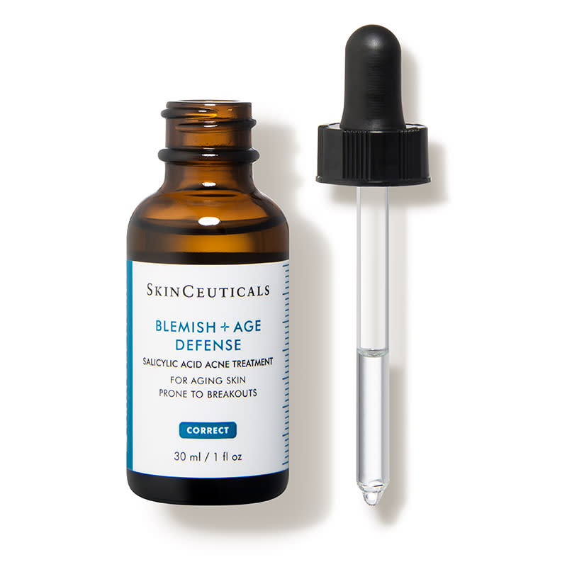 <p><strong>SkinCeuticals</strong></p><p>dermstore.com</p><p><strong>$92.00</strong></p><p><a href="https://go.redirectingat.com?id=74968X1596630&url=https%3A%2F%2Fwww.dermstore.com%2Fproduct_Blemish%2BAge%2BDefense_32657.htm&sref=https%3A%2F%2Fwww.goodhousekeeping.com%2Fbeauty%2Fanti-aging%2Fg32402904%2Fbest-skinceuticals-products-reviews%2F" rel="nofollow noopener" target="_blank" data-ylk="slk:Shop Now;elm:context_link;itc:0;sec:content-canvas" class="link ">Shop Now</a></p><p><strong>A powerful breakout buster that (bonus!) treats wrinkles, too</strong>, it's perfect for anyone with even mild adult acne. The mix of dioic acid, AHAs and BHAs — including known acne-fighter <a href="//www.goodhousekeeping.com/beauty/anti-aging/a30982749/what-is-salicylic-acid/" rel="nofollow noopener" target="_blank" data-ylk="slk:salicylic acid;elm:context_link;itc:0;sec:content-canvas" class="link ">salicylic acid</a> — help exfoliate skin, reduce oil production, unclog pores, and prevent pimples from forming in the first place.</p>