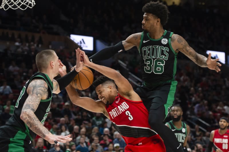 NBA: Boston Celtics at Portland Trail Blazers