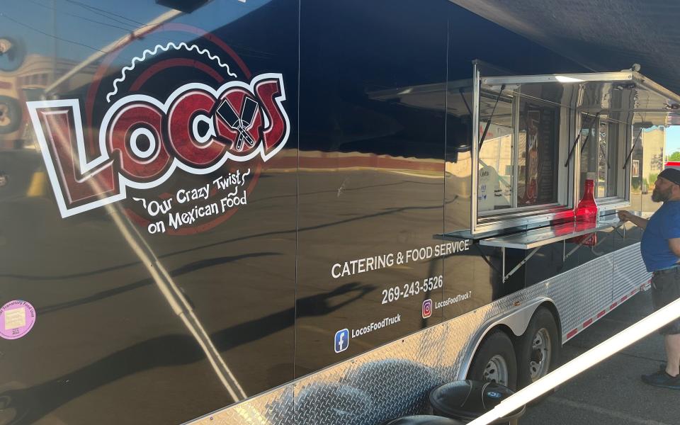 Locos Food Truck is the most recent stop on the Bill's Bites Food Truck Tour and can often be found on the corner of Capital Avenue and Columbia Avenue and offers their own 'crazy twist on Mexican food'.