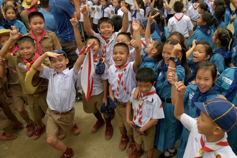 Thailand is celebrating the successful rescue of the Wild Boars, a young football team that became trapped in a flooded cave