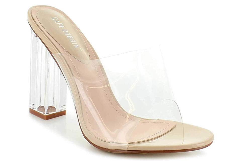 Cape Robbin, clear sandals