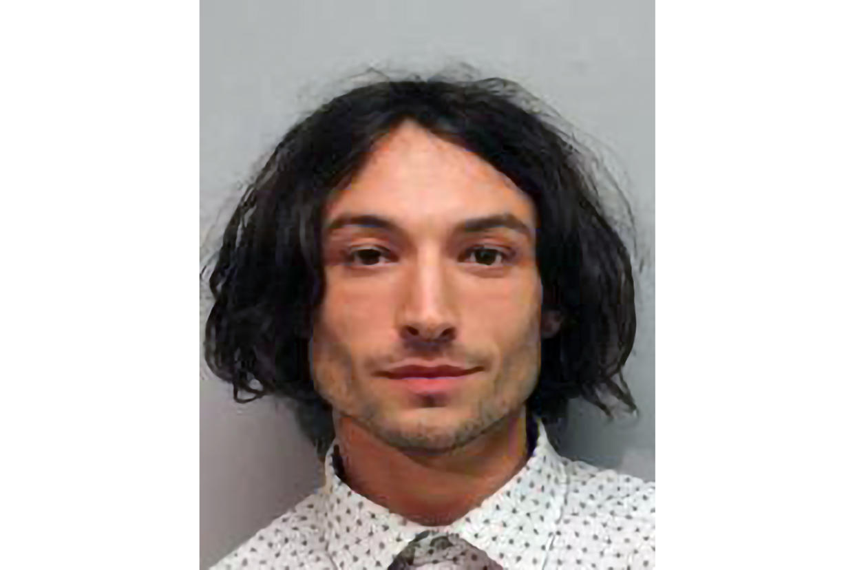 The Hawaii Police Department released this booking photo of Ezra Miller when they were arrested in March 2022. (Photo: Hawaii Police Department via AP)