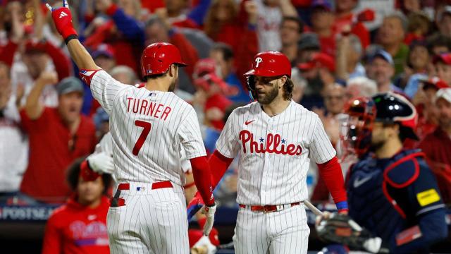 Phillies' Nick Castellanos becomes 1st player in MLB history with  back-to-back multi-HR games in postseason