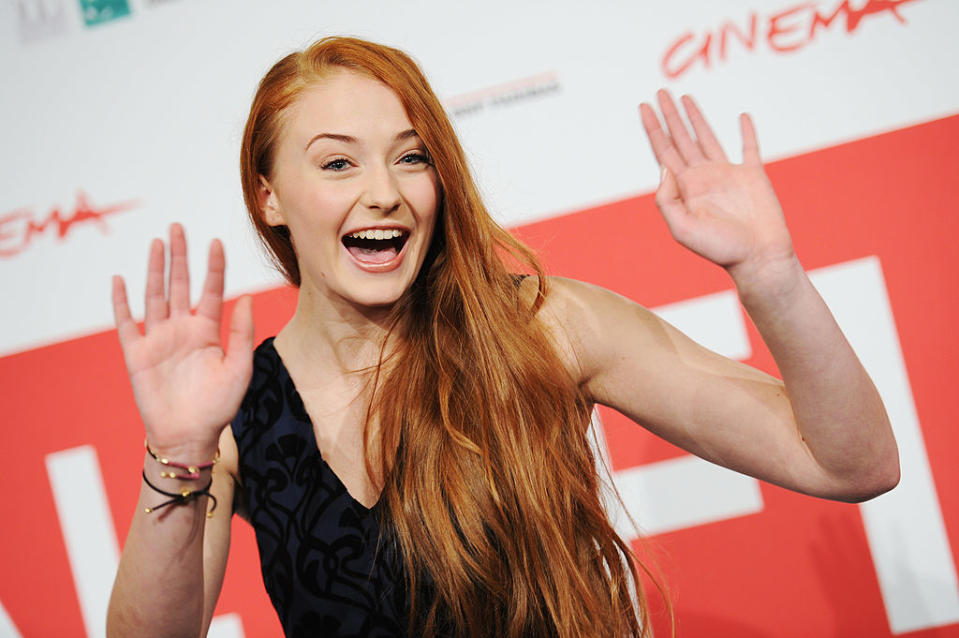 Sophie Turner just shared the trippiest picture of herself in Electric Ladyland