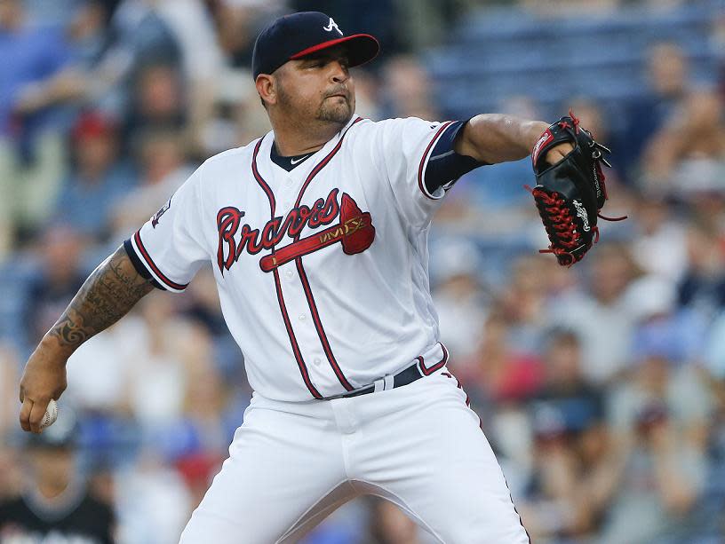 Former Braves and current Cubs pitcher Williams Perez reportedly involved in a fatal and apparently accidental shooting in Venezuela. (AP)