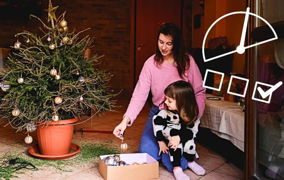 Readers vote on when they think Christmas tree decorations should come down. (Getty Images)