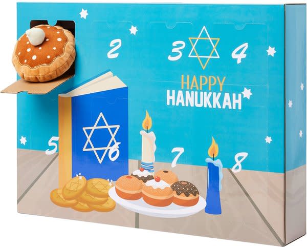 Frisco Holiday 8 Days of Hanukkah Cardboard Calendar with Toys for Dogs (Chewy / Chewy)