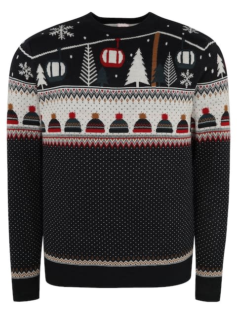 George at Asda Fairisle Christmas Pattern Jumper - Credit: George at Asda