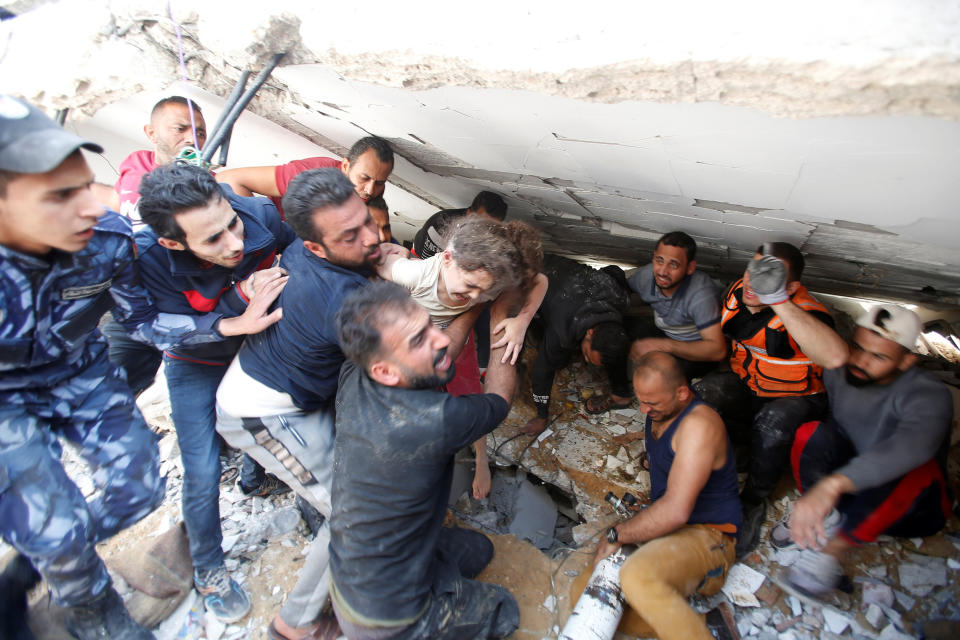 Image: Gaza city (Mohammed Salem / Reuters)