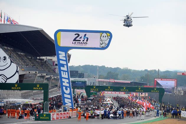 Hélicoptère 24 heures du Mans