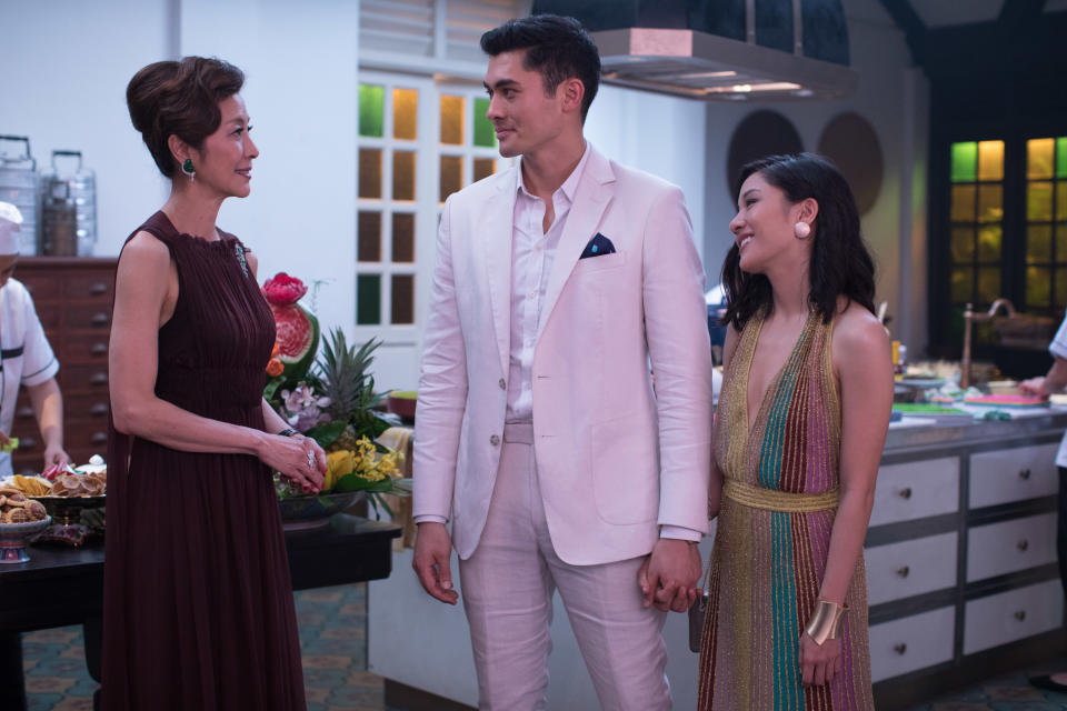 Portraying the charming Nick Young, Henry stars in the film alongside Michelle Yeoh and Constance Wu. Source: Roadshow Films