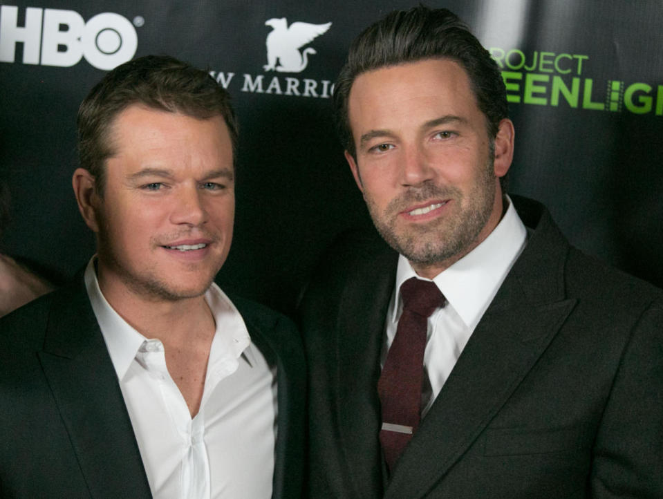 Wenn man Ben Affleck sagt, muss man auch Matt Damon sagen. Sogar Bens bester Freund bleibt optisch immer der Gleiche und ihre Bromance ist auch über die Jahre ohne gemeinsame Projekte konstant.