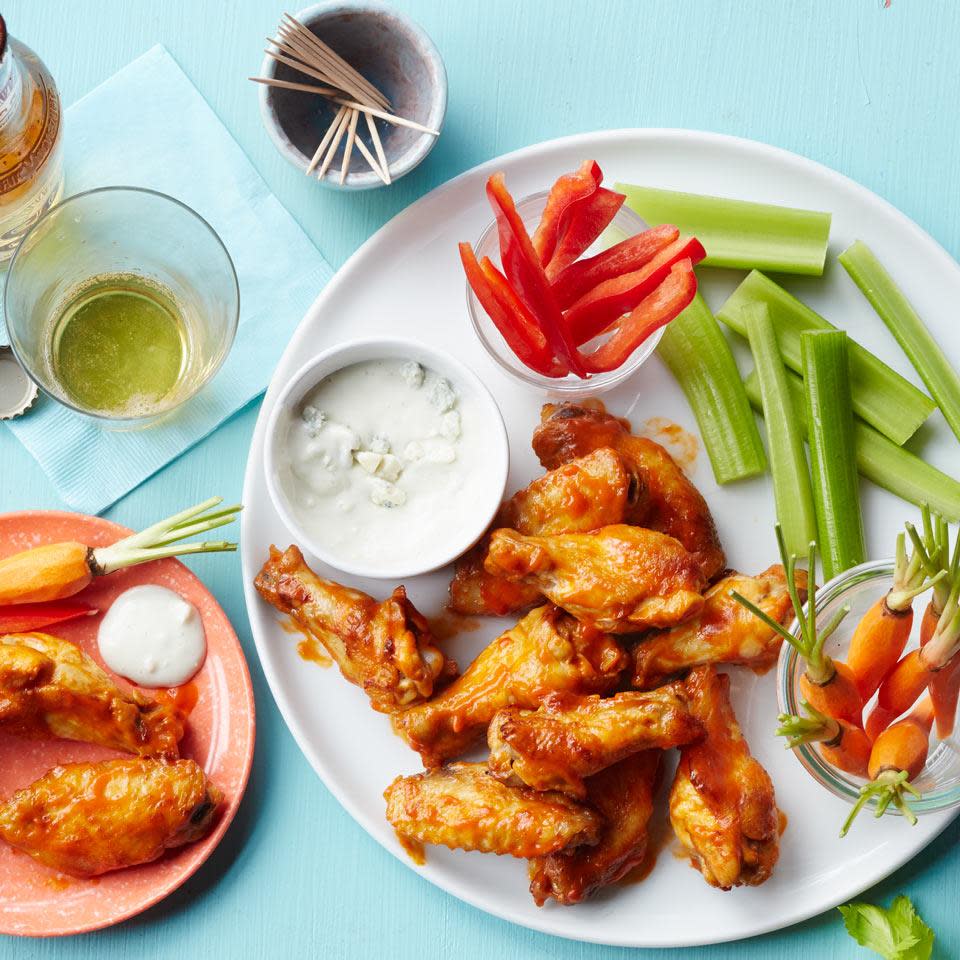 Soy-Lime Baked Buffalo Wings