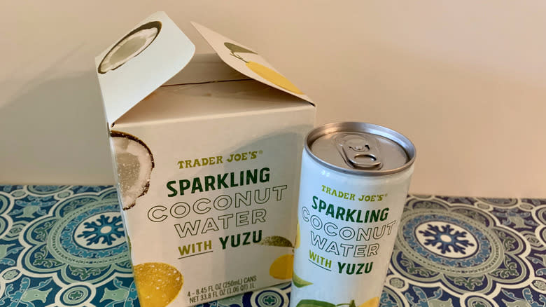 Trader Joe's Coconut Water Yuzu