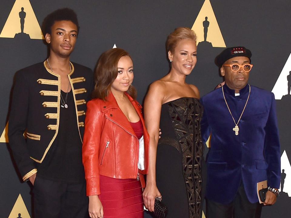 Spike Lee and family